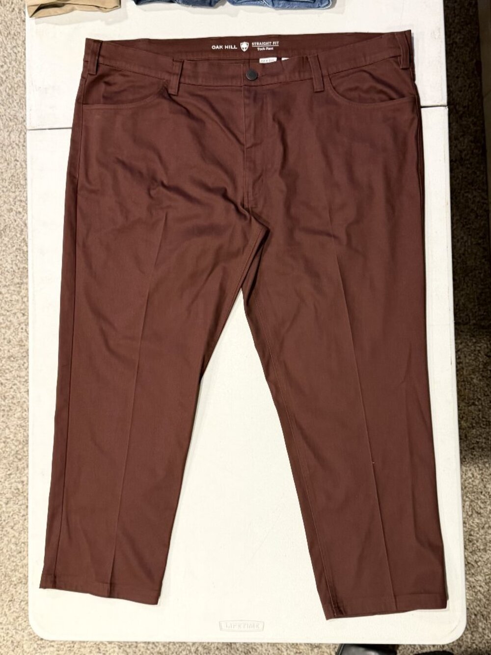 Oak Hill Straight Fit Tech Pants 46x28